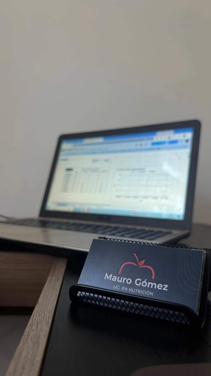 Atención y asesoría nutricional del Lic. Mauro Gómez